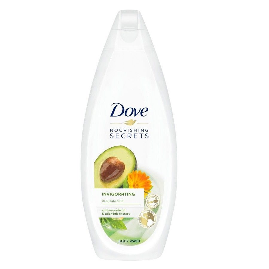 Dove Подхранващ душ гел 250 ml с масло от авокадо и екстракт от невен