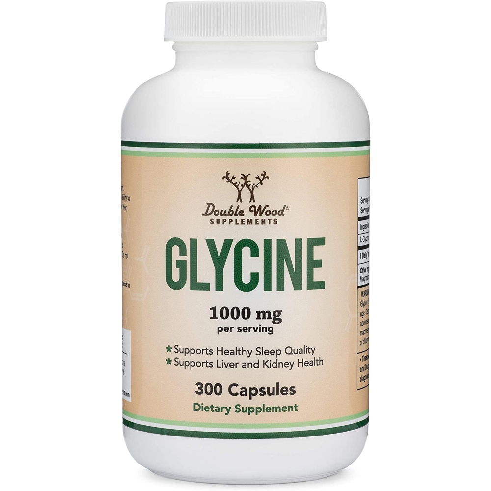 Глицин 500 mg х 300 капсули Double Wood