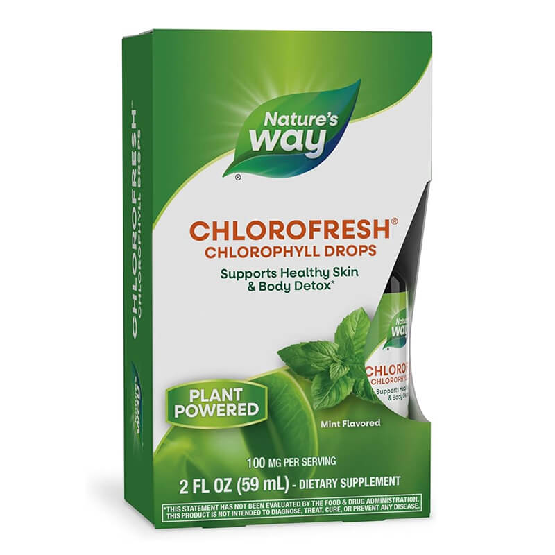 ХЛОРОФРЕШ Хлорофилови капки 59 ml (без алкохол) Nature's Way