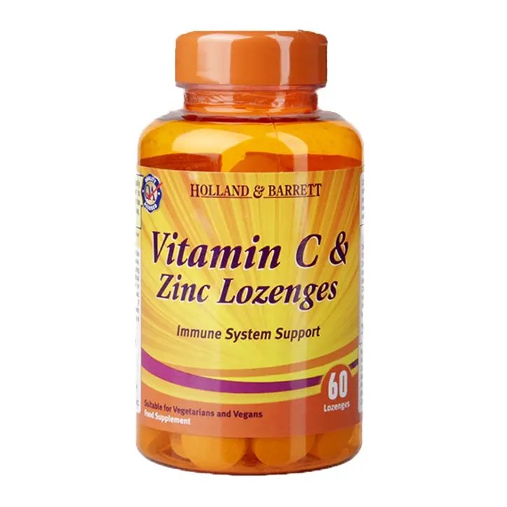 Витамин С и цинк (Vitamin C and Zinc) 60 таблетки за смучене