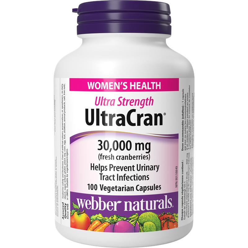 Червена боровинка Ultra Strength x 100 V капсули Webber Naturals