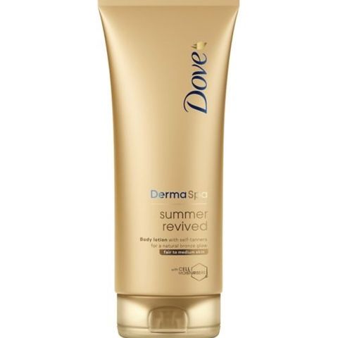 Dove Derma Spa Summer Revived Лосион за тяло с автобронзанти х200 мл