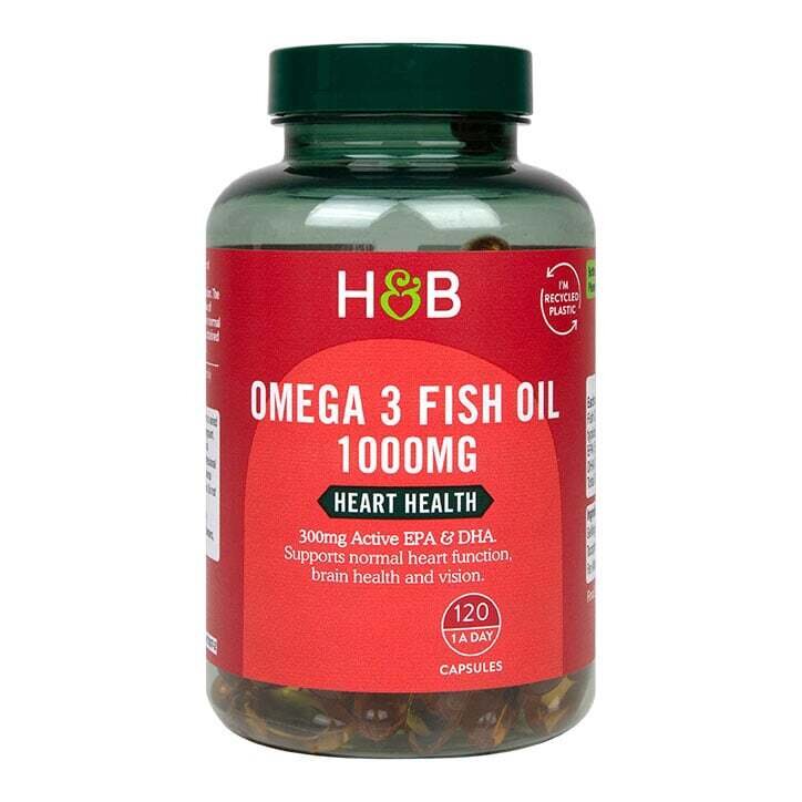 Омега-3 концентрирано рибено масло (Omega 3 Fish Oil) 1000mg 120 капсули