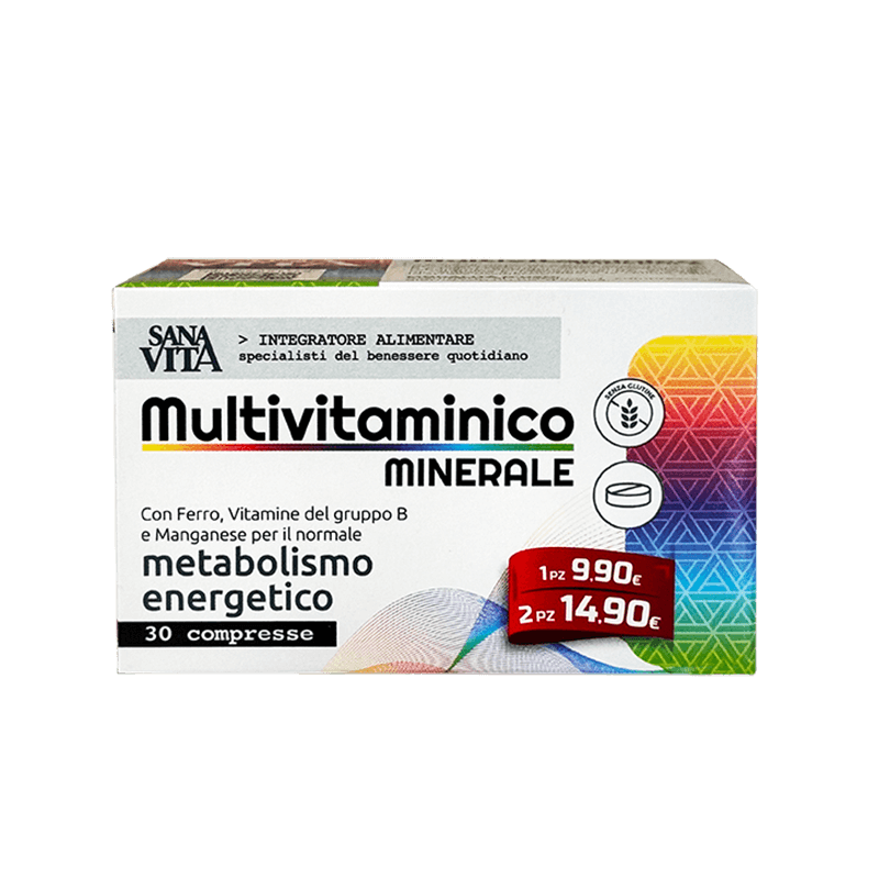 Мултивитамини и минерали SanaVita x 30 таблетки Paladin Pharma