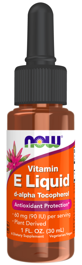 NOW Foods Vitamin E 13650 IU | Витамин Е - течен, 30 мл.