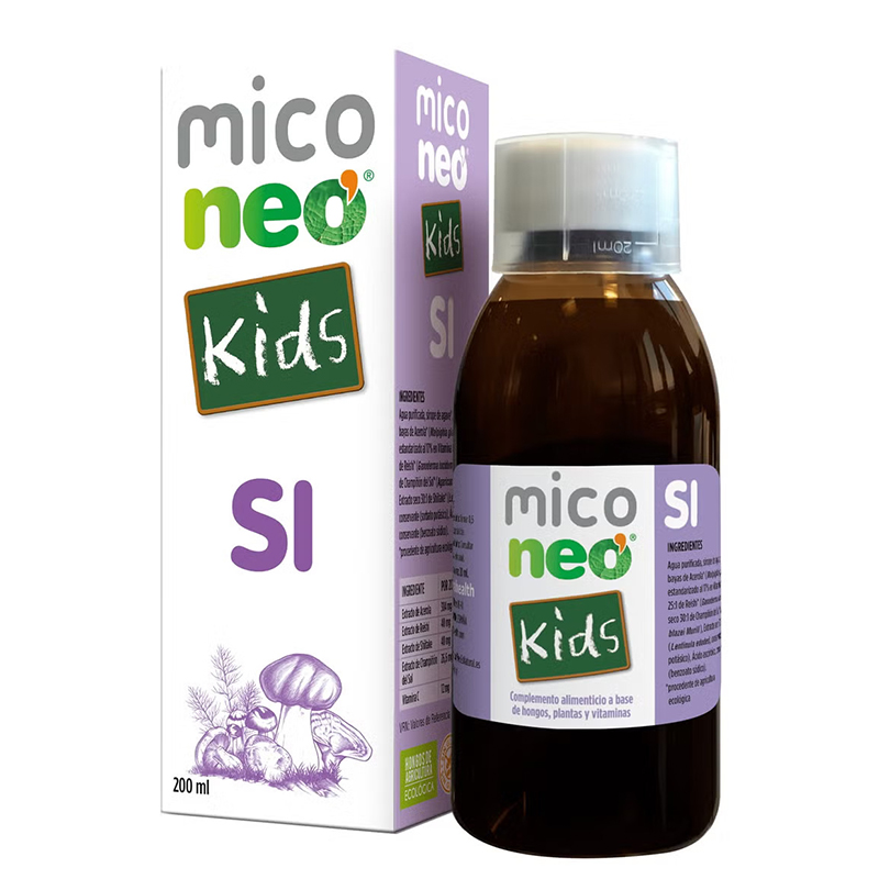 Сироп за деца „Имунитет“ с медицински гъби и витамин C х 200 ml Neovital Health