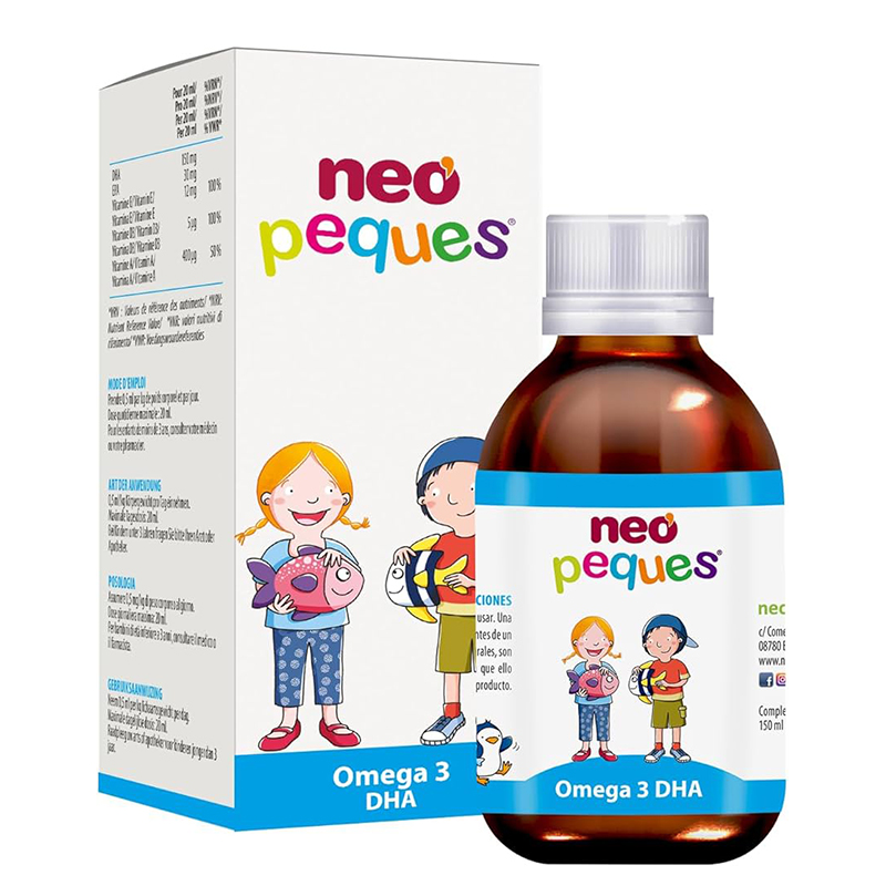 Омега-3 за деца + витамин А, Е и D3 x 150 ml Neovital Health
