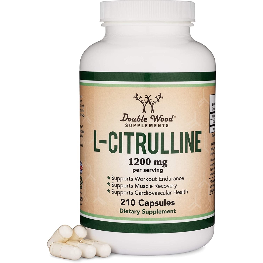 Л-Цитрулин 600 mg х 210 капсули Double Wood