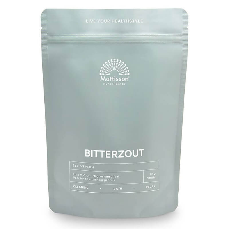 Английска сол (магнезиев сулфат) x 650 g Mattisson Healthstyle