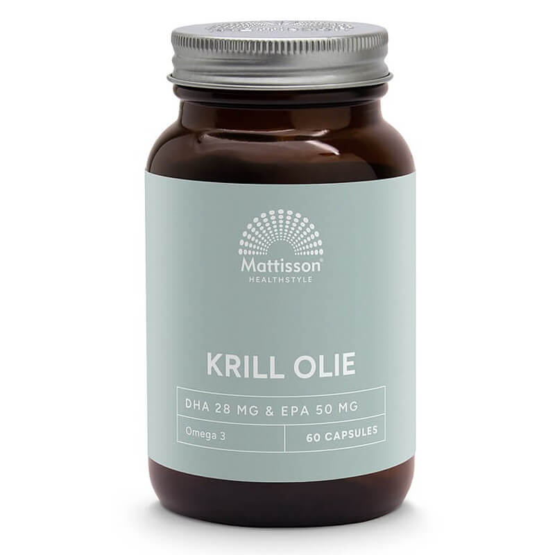 Крил (масло) 500 mg x 60 капсули Mattisson Healthstyle