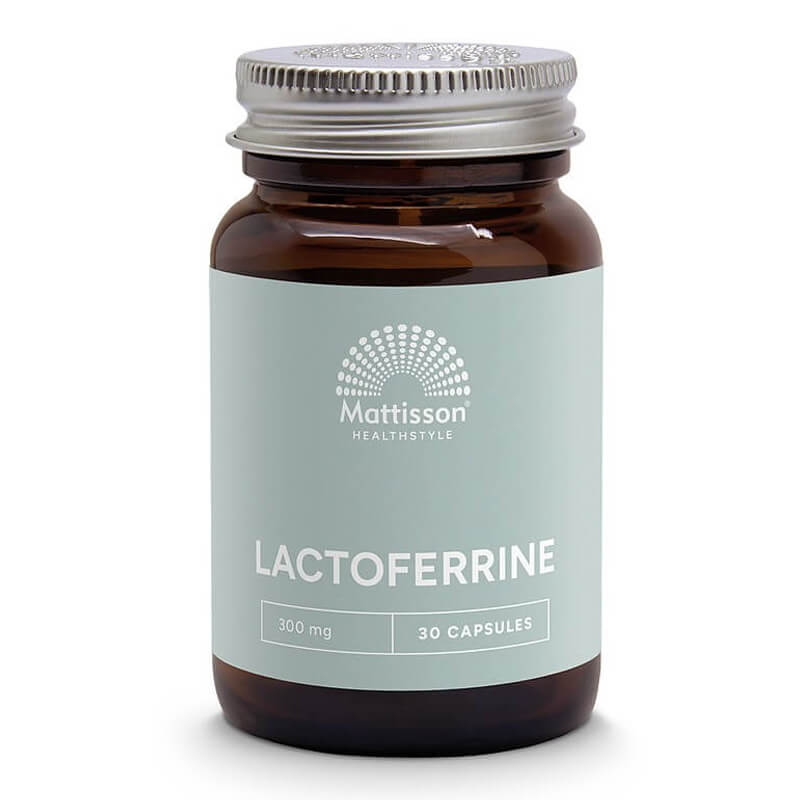 Лактоферин 300 mg x 30 капсули Mattisson Healthstyle