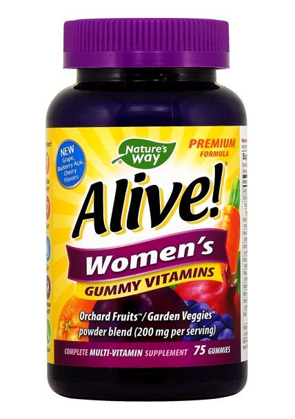Nature's Way Alive Women's Алайв мултивитамини за жени х75 желирани таблетки