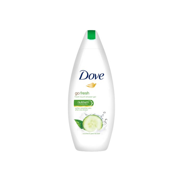 Dove Go Fresh Хидратиращ душ-гел за тяло с краставица и зелен чай 250 мл