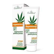 Cannaderm Regenerance Възстановяващ крем за лице и тяло за суха кожа x75 грама