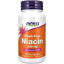 Flush-Free Niacin (Недразнеща форма на Витамин B-3) 500 МГ - 90 Капсули 0498