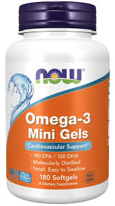 Omega-3 Mini Gels 500 mg - 180 дражета 1685