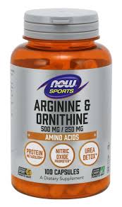 Arginine & Ornithine 500/250 мг - 100 Капсули 0040