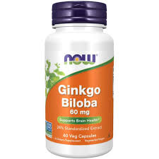 Ginkgo Biloba 60 мг - 60 Капсули 4686