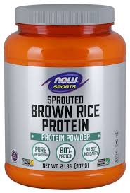 Rice Protein Brown Sprouted - Unflavored - 2 lb 2206