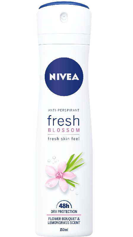 Nivea Fresh Blossom Дезодорант спрей против изпотяване 150мл