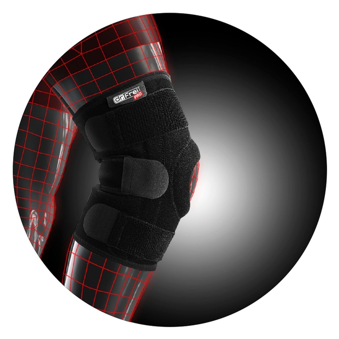 DR. FREI Pro Ортеза Коляно С 4 Спирални Шини S6058, медицински текстил