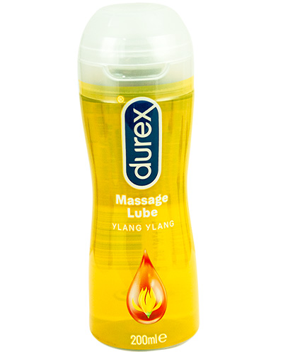 Durex Масажен гел и чувствен лубрикант с иланг-иланг 200 мл.