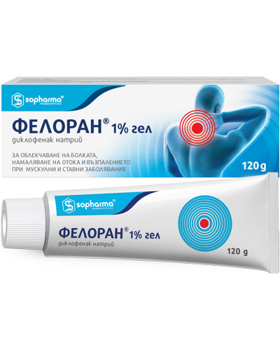 Фелоран 1% гел 120 g Sopharma