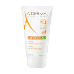 A-DERMA Крем SPF50+ много висока слънцезащита Protect AD