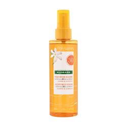 Klorane Polysianes Слънцезащитно олио SPF30+ за коса и тяло с органично масло от таману и моной 200мл